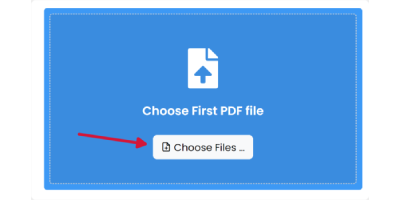 Para comparar dos archivos PDF, cargue el archivo PDF original y modificado.