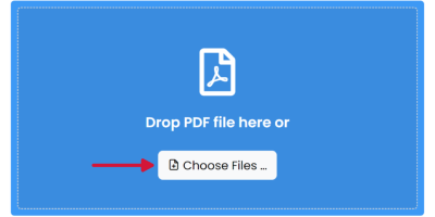 अपने पीडीएफ दस्तावेज़ चुनें और अपलोड करें। फ़ाइलें अपलोड होने तक प्रतीक्षा करें.